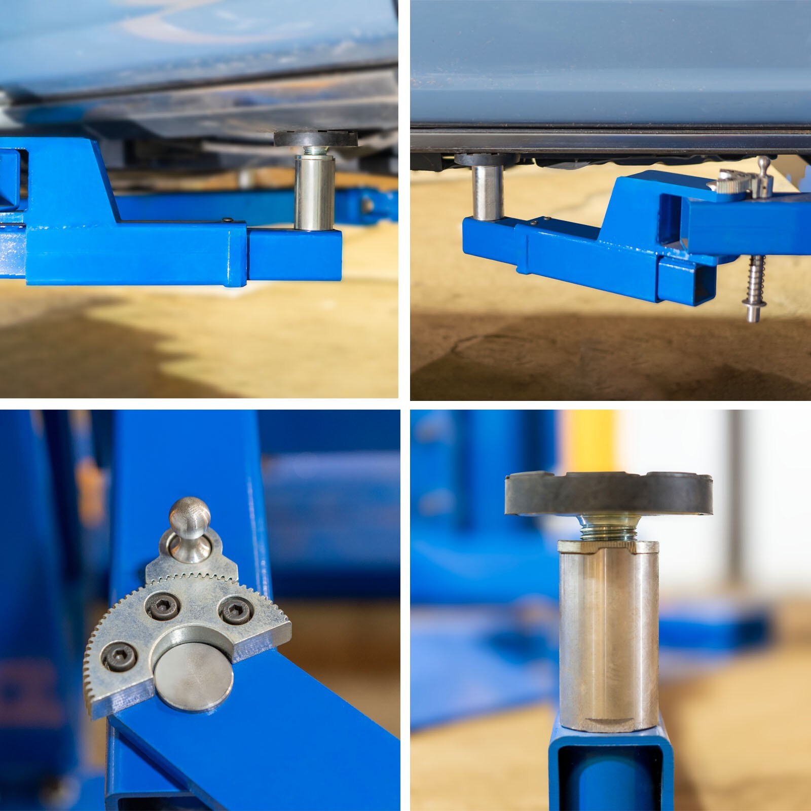 6,200 lb Single Post Lift Portable Electro-Lock