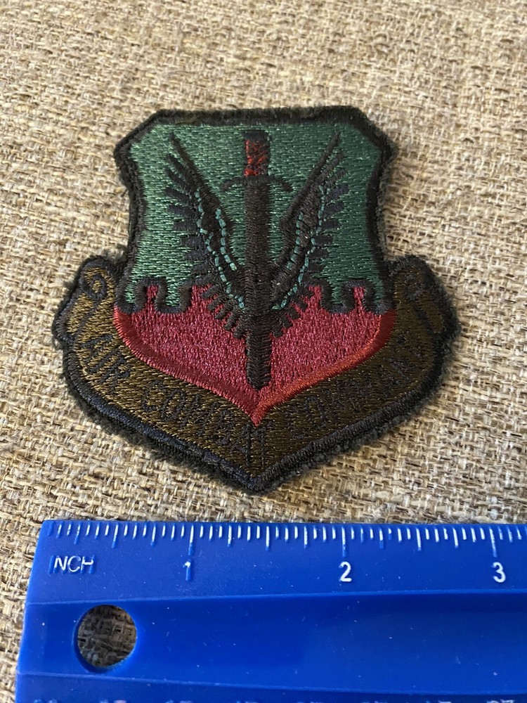 US Air Force Air Combat Command Patch USAF INV9692