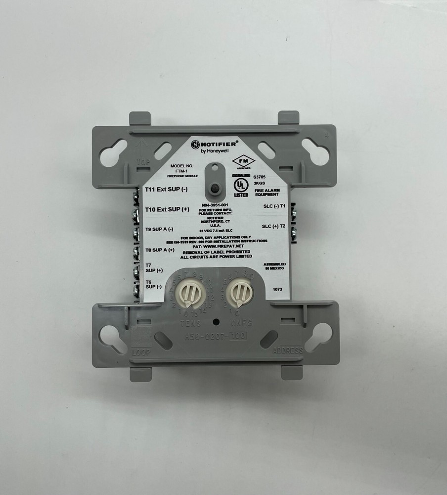 Notifier FTM-1 - Same Day Shipping (SEALED)