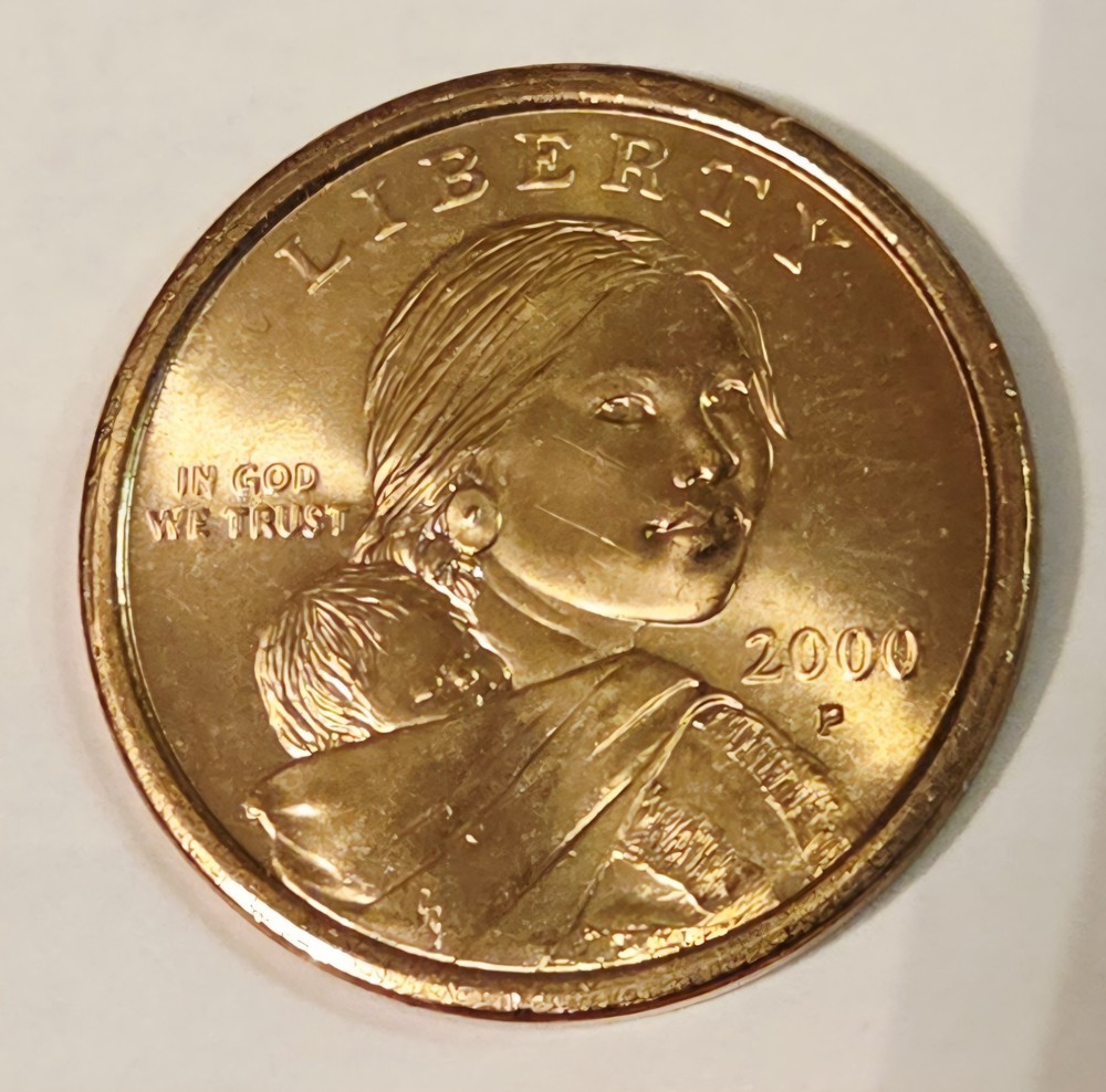 2000-P Sacagawea Dollar Soaring Eagle in Beautiful Condition.