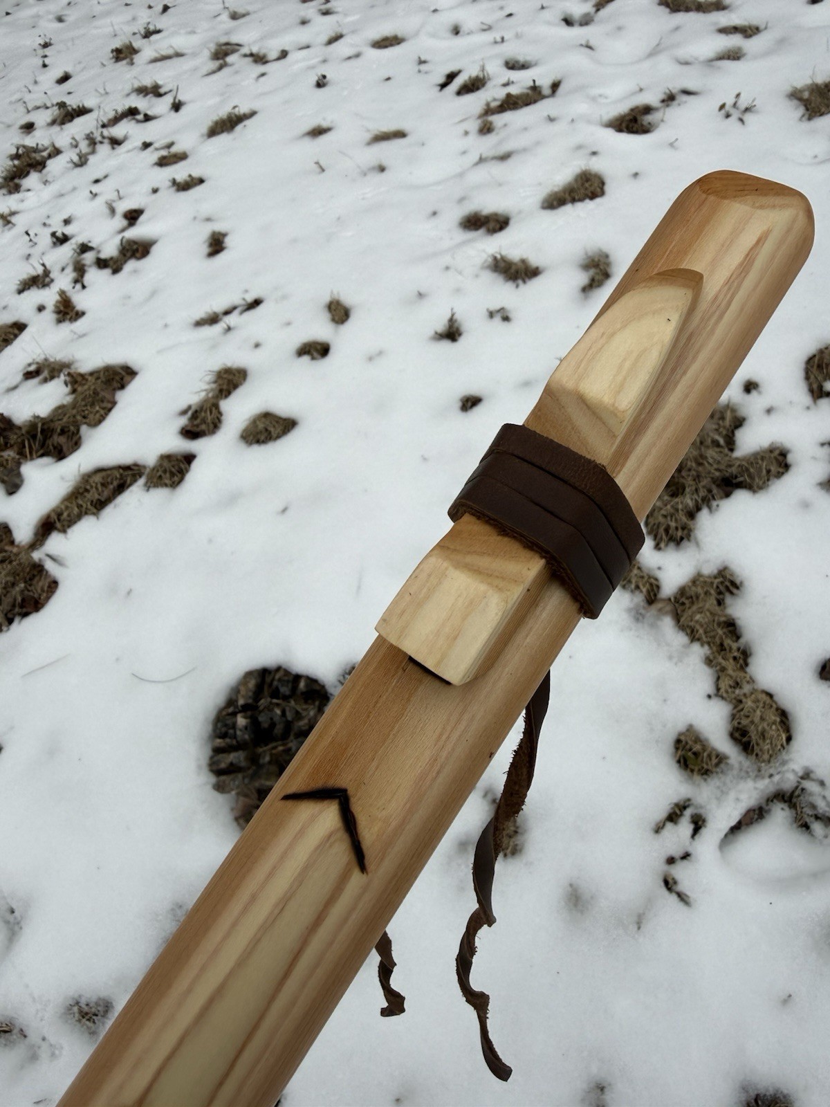 Native American Style Flute | Western Cedar | A Minor | 440 Htz.
