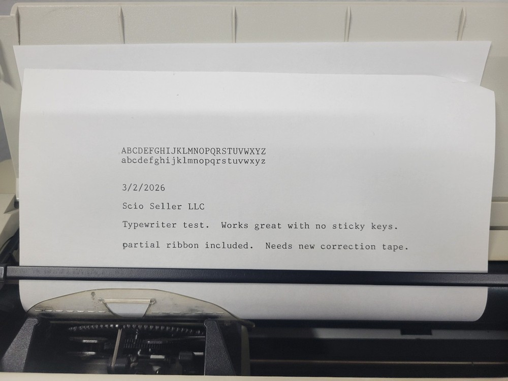 Nakajima WPT-66 Portable Electronic Word Processing Typewriter Tested