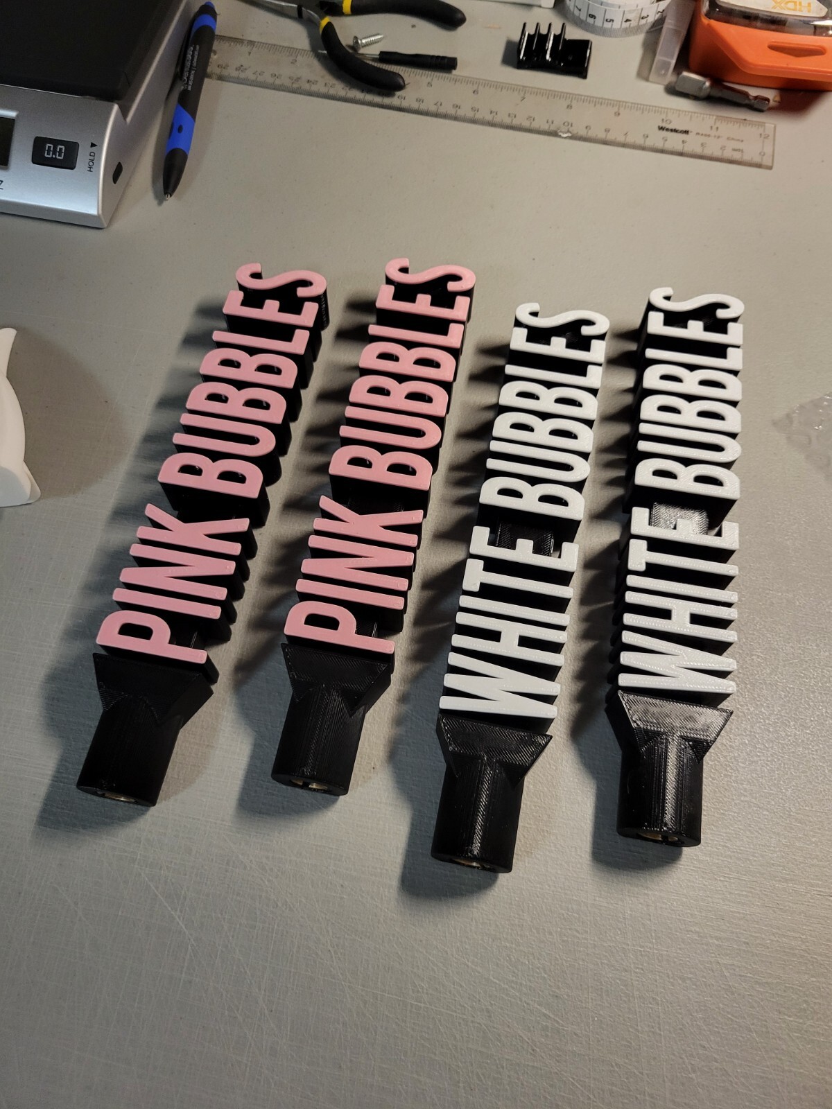 Custom Beer Tap Handles 3D Printed Personalized Keg Taps Custom Tap Bar Handles