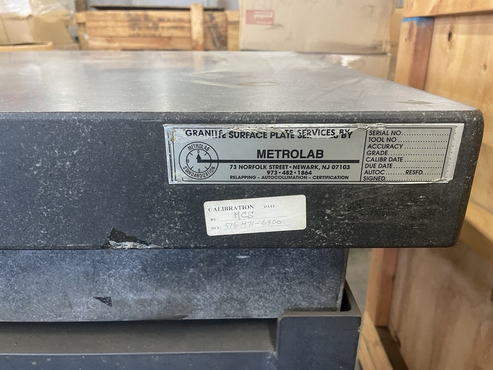 Granite Surface Plate Table And Stand