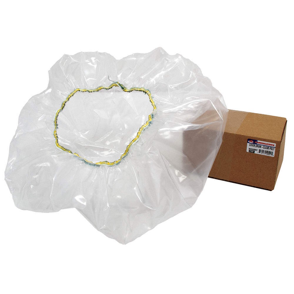 MARSHALLTOWN MIX245007 Plastic Disposable Poly Drum Cover 40P248