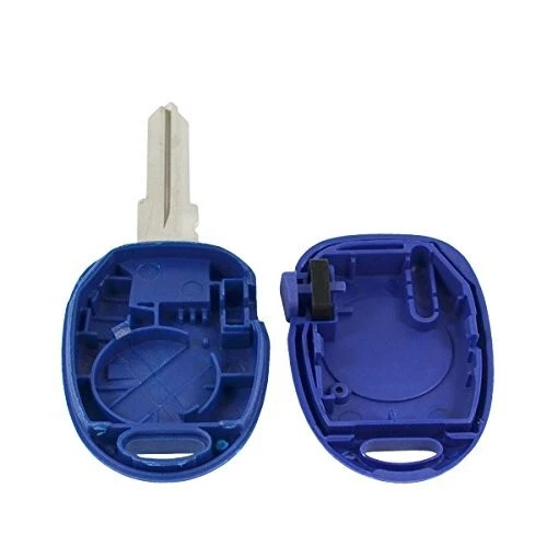 Fiat Multipla Blue Key Shell 1 Button Remote Control Body With Virgin Blade