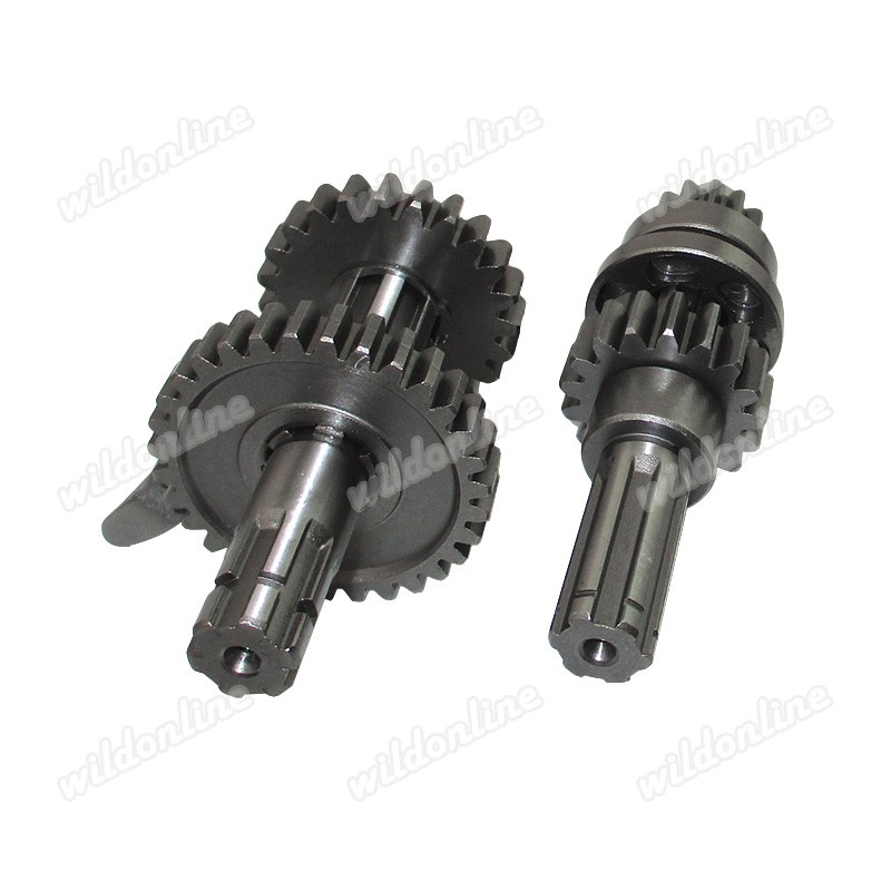 Gear Transmission Main Counter Shafts For YX 110cc125cc 1+1 ATV Quads Go Karts