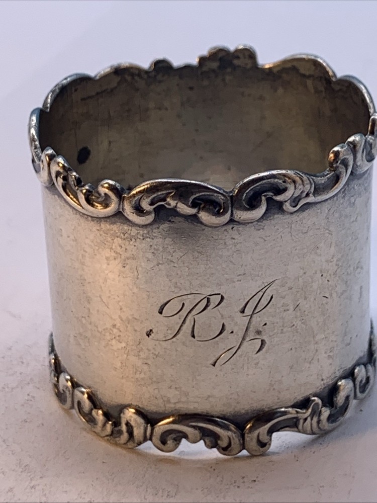 Vintage Sterling Silver Napkin Ring