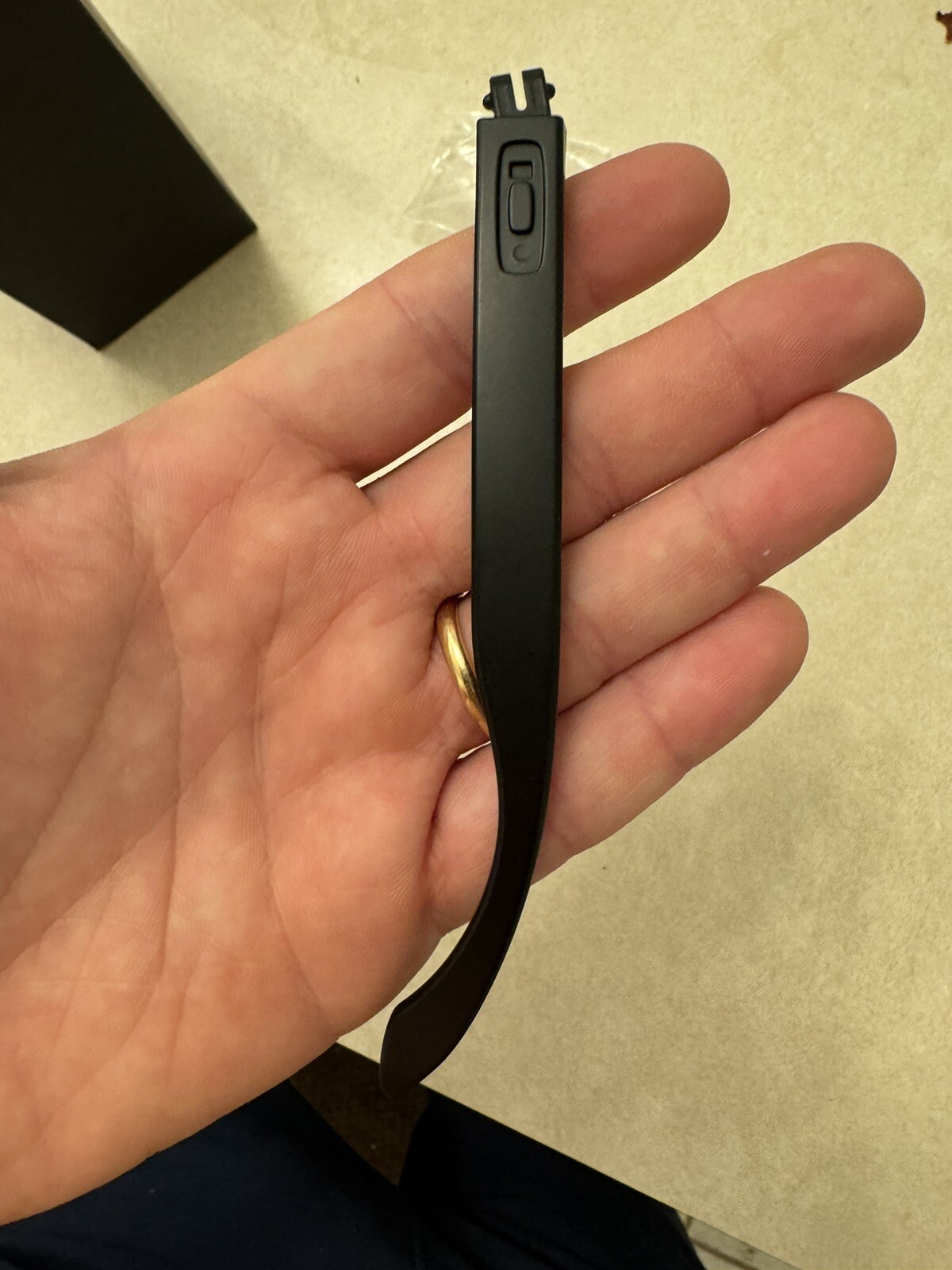 Oakley Holbrook Left Arm (No Icons) Matte Black OEM Replacement