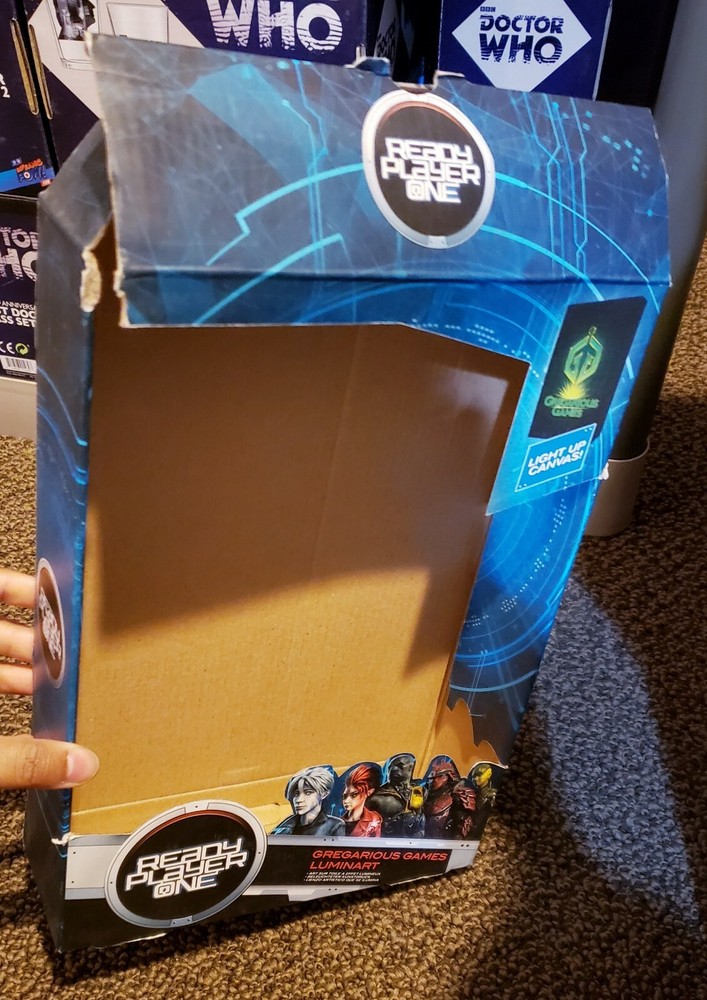Ready Player One Light Up Canvas Boxed NEW, *DB