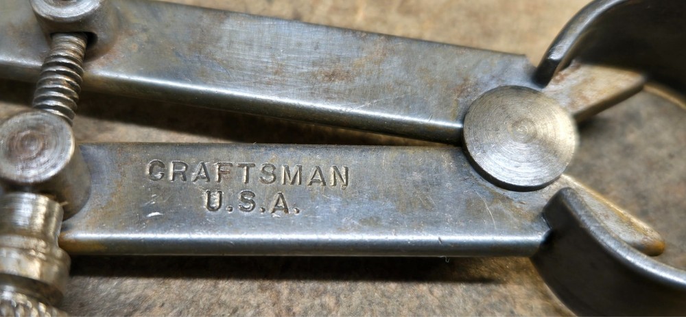 Craftsman Inside Caliper USA 7" Long
