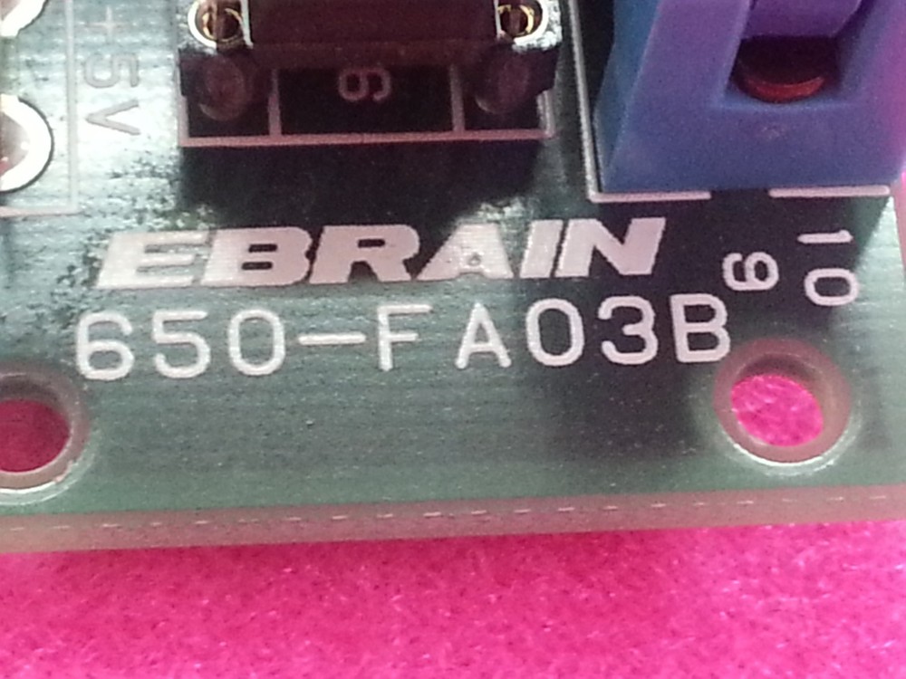 EBRAIN 650-FA03B BOARD , USED