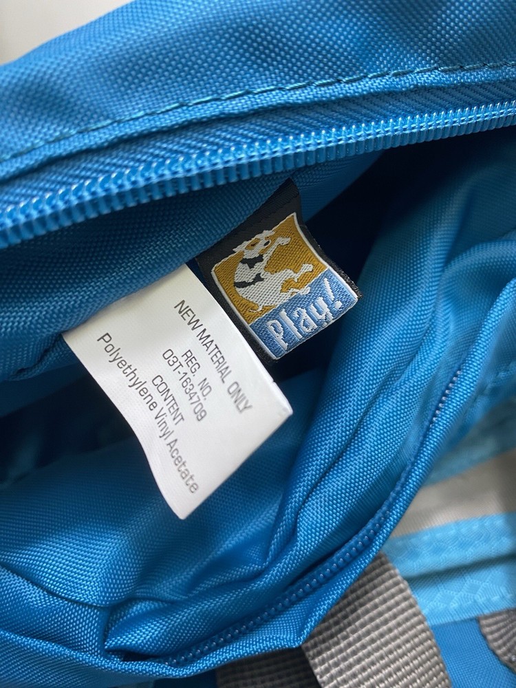 Kurgo Baxter Backpack Dogs Blue Adjustable Sz M/L?