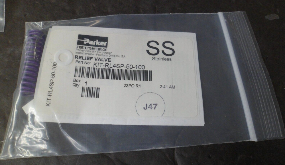 Parker KIT-RL4SP-50-100 Relief Valve Kit