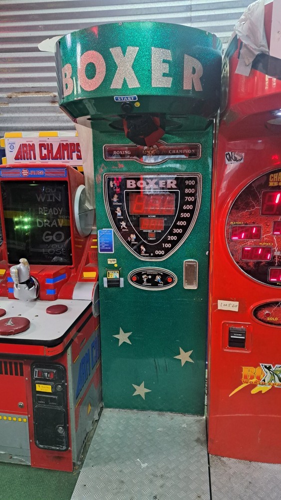 Boxer Punch Bag Arcade Machine