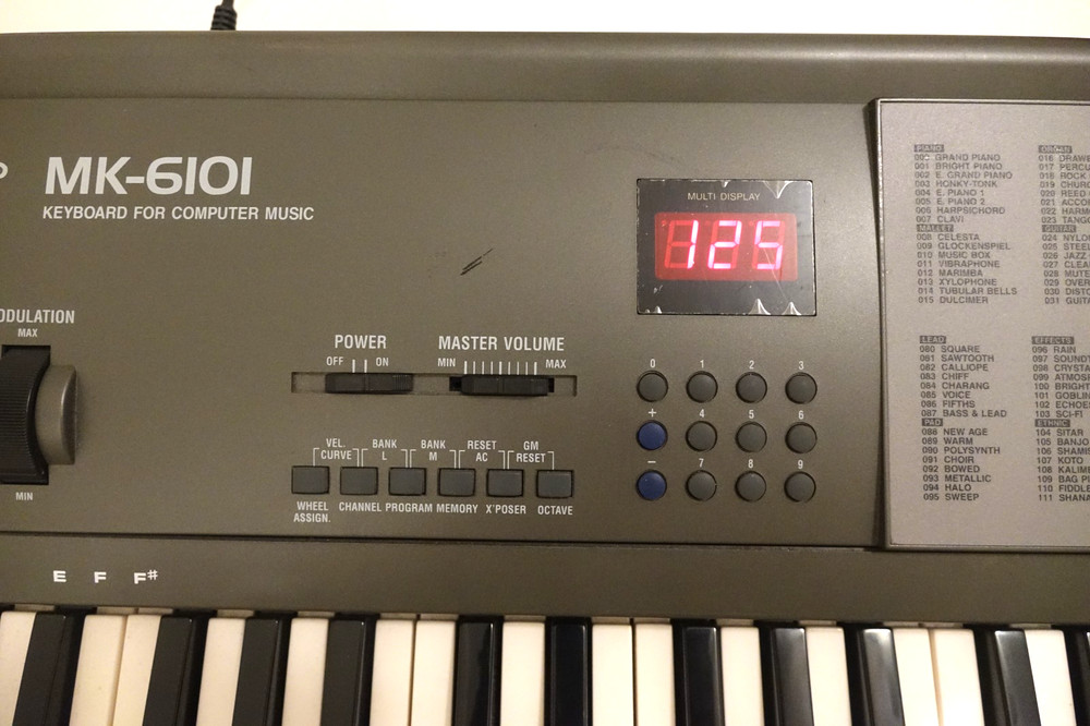 Kaysound MK-6101 Full Sized 61 Key MIDI Controller Keyboard Tested