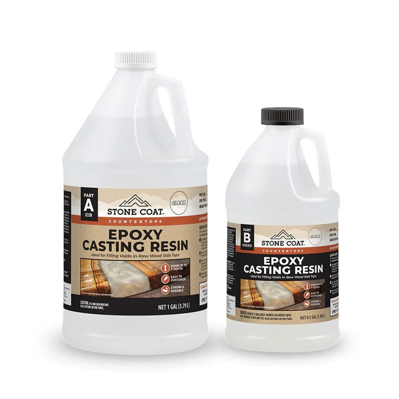 Thick Pour Super Cast 1.5 Gallon Epoxy Resin Kit (Stone Coat Countertops)