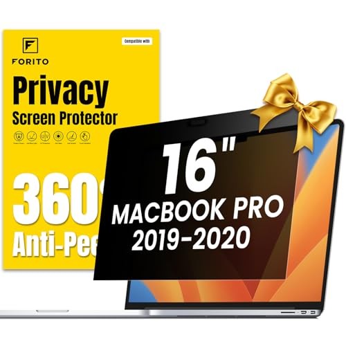360° Privacy Screen Protector Compatible with MacBook Pro 16 Inch (2019-2020)