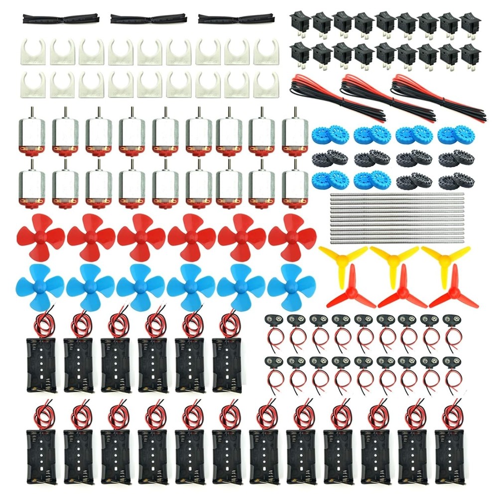 Mini Electric Hobby Motor Kit with Propeller
