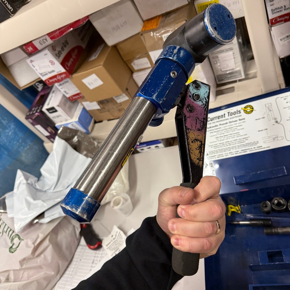 Current Tools Hydraulic Punch Driver Set 179PM w/ 1/2-2" Punches MISSING