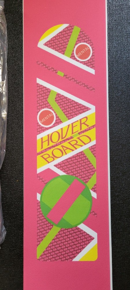 BTTF Hoverboard Custom Printed Skateboard + Griptape 7 Ply Tony Hawk Shape