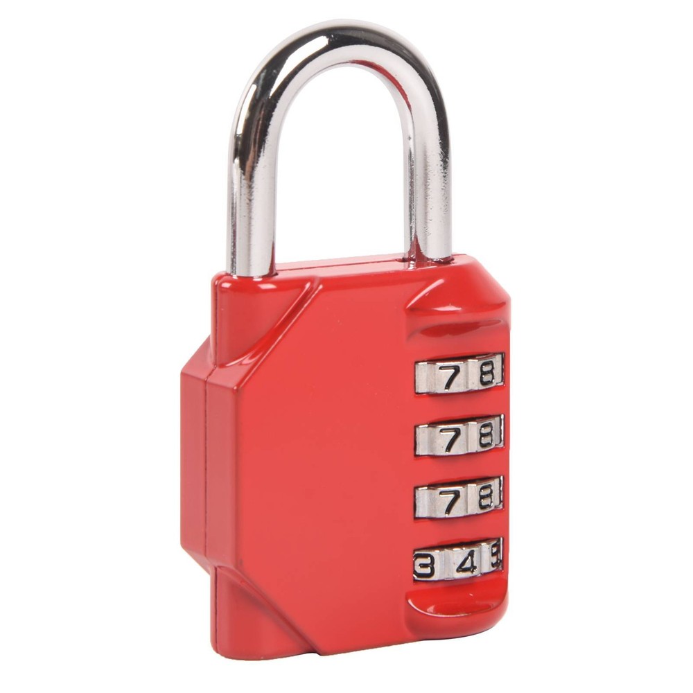 Combination Locks 4 Digit Combination Padlocks Reset for School Gym Locker