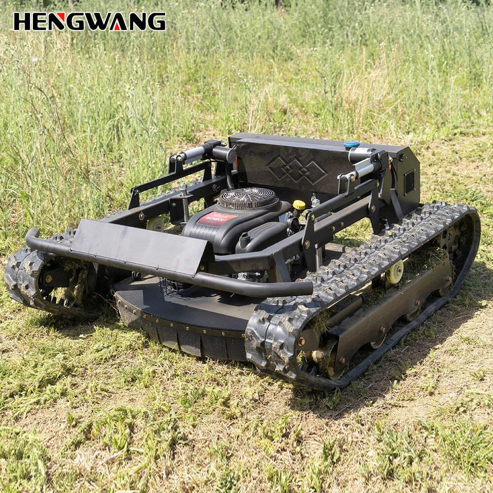 Remote Control Lawn Mower sale 65° Climbing Adjustable Mowing Height All-terrain