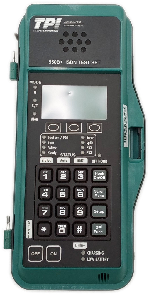 TCC TPI 550B+ Portable Test Set – Telecom System Analyzer