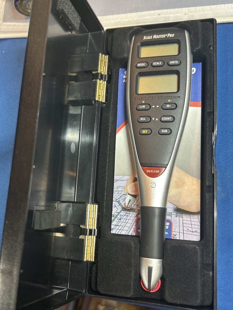 Scale Master Pro Digital Rolling Plan Measure Model 6025 Works