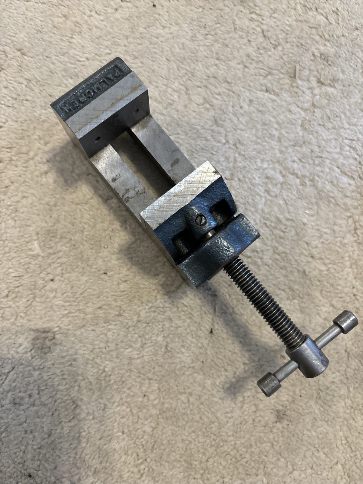 Palmgren Baby Vise Machinist Drill Press Vise 1-1/2” Jaws Excellent Condition