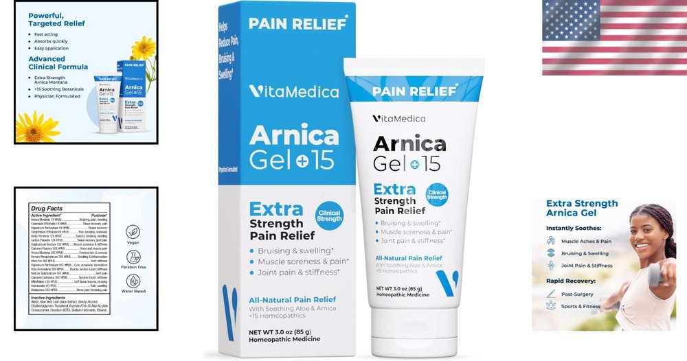 Extra Strength Arnica Gel for Bruises