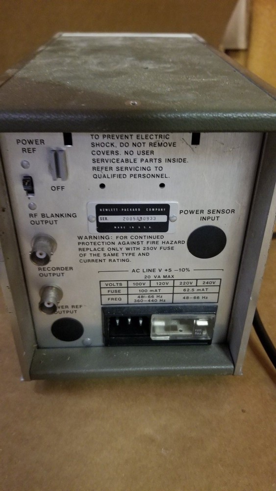 HP 435B Power Meter Powers UP!