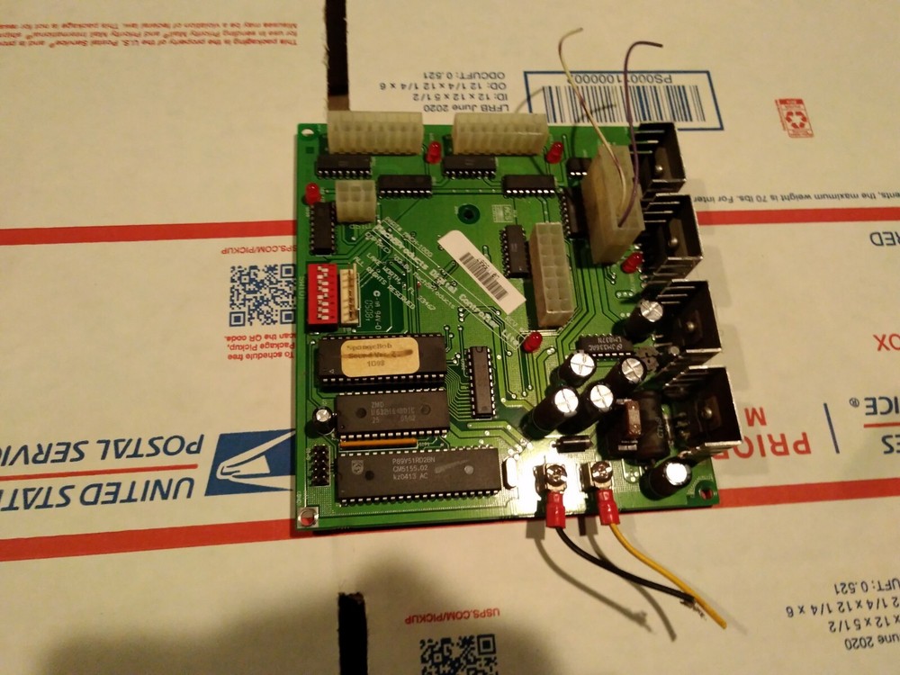 sega spongebob squarepants arcade redemption main pcb working #9