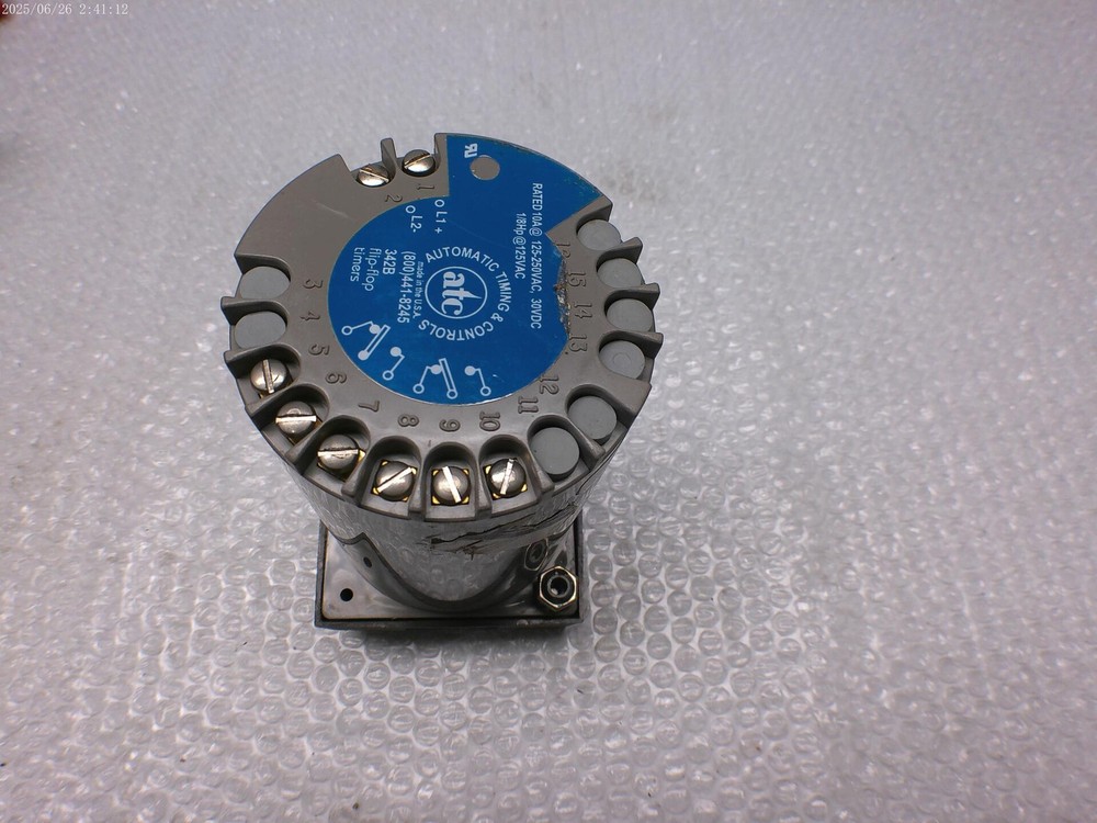 AUTOMATIC TIMING & CONTROLS 342B200F10PX TIMER UNMP