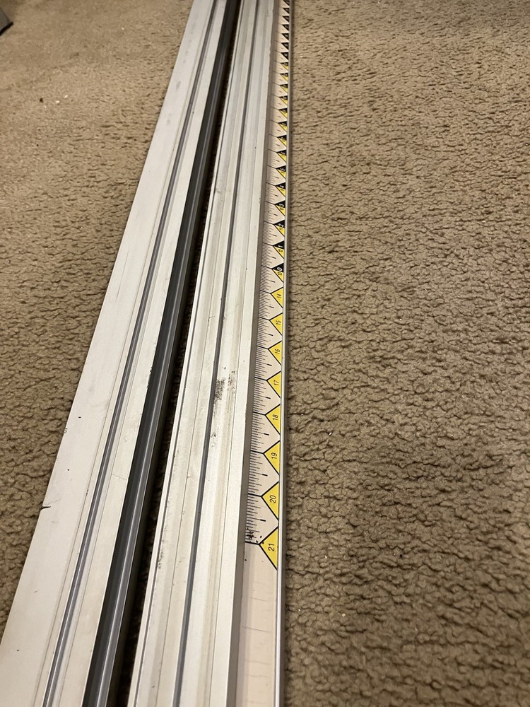 Ryobi 10" Table Saw BT3000 BT3100 Front & Back Rail Rails with locking knobs