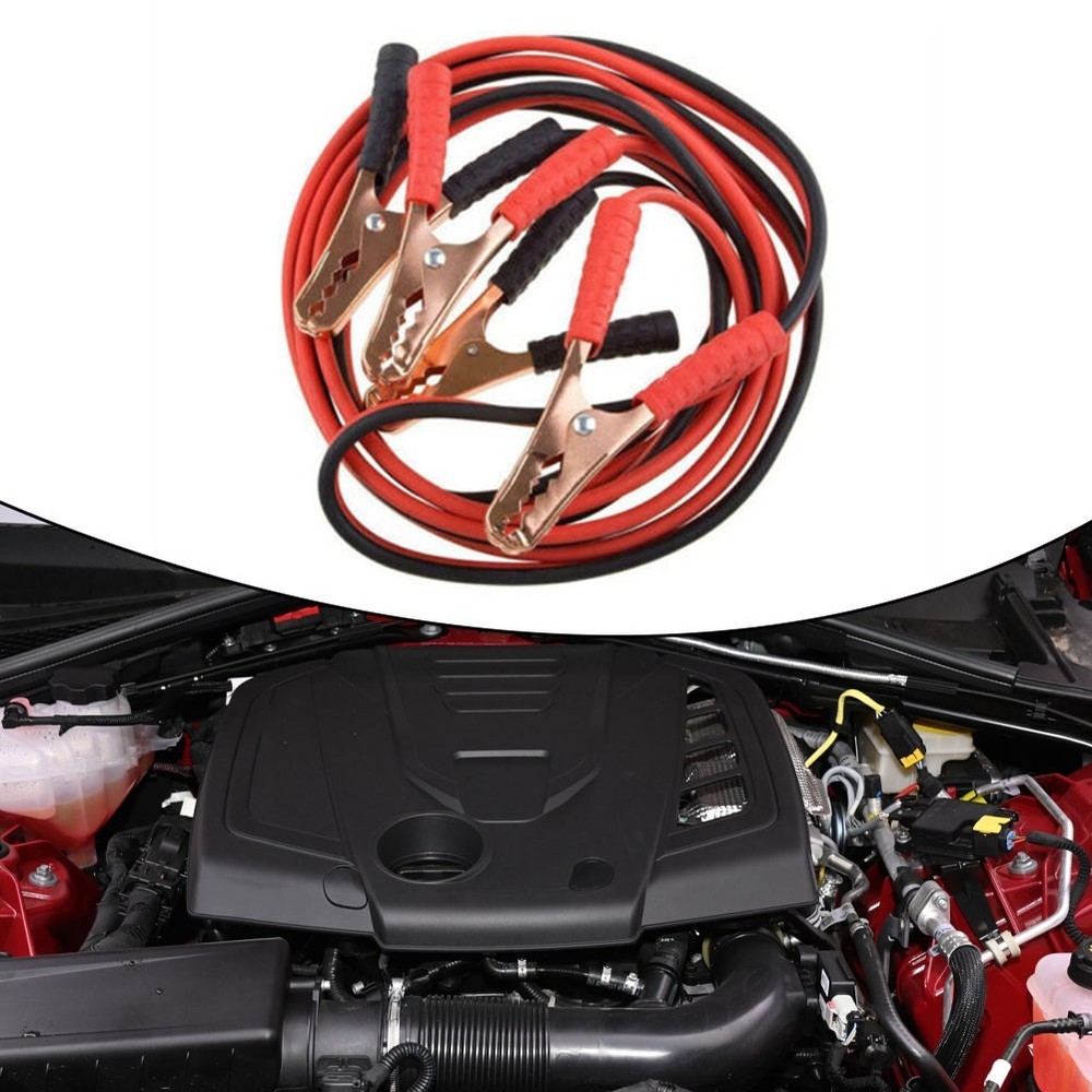 Safe and Efficient For Car Battery Start Cables 500AMP Quick Installation