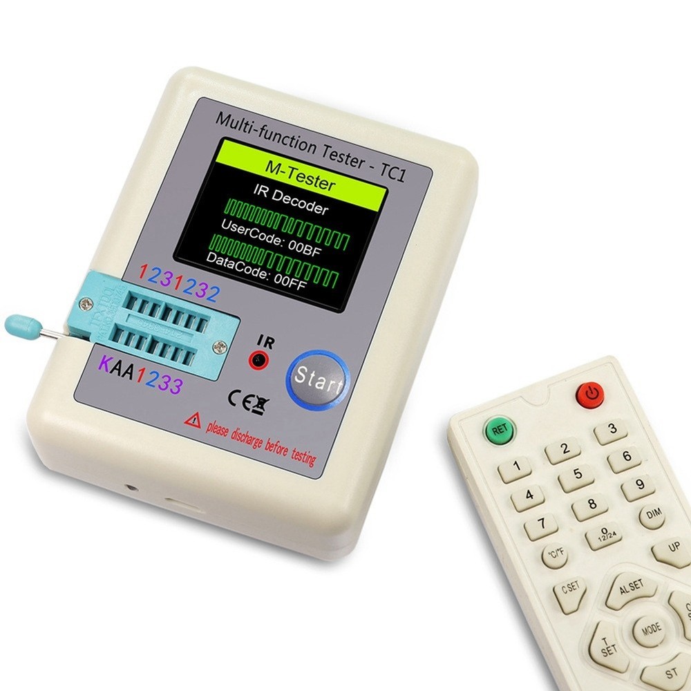 -TC1 TC1 Display Multifunctional TFT Backlight Transistor Tester for Diode9171