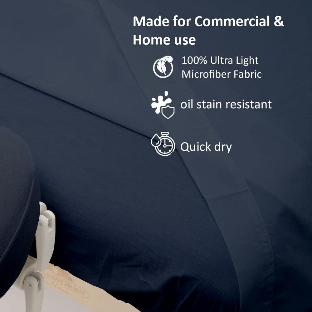 Massage Table Sheet Set, 100% Brushed