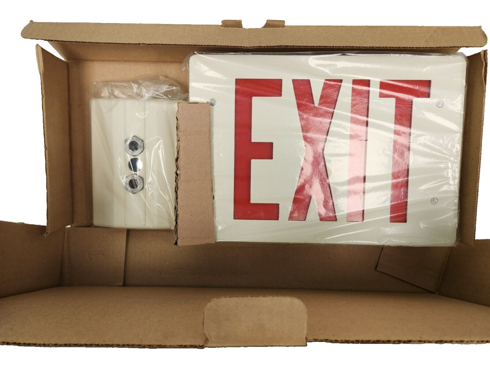 Lumacell Model LER81012VTPWS Emergency Exit Light, Single Face