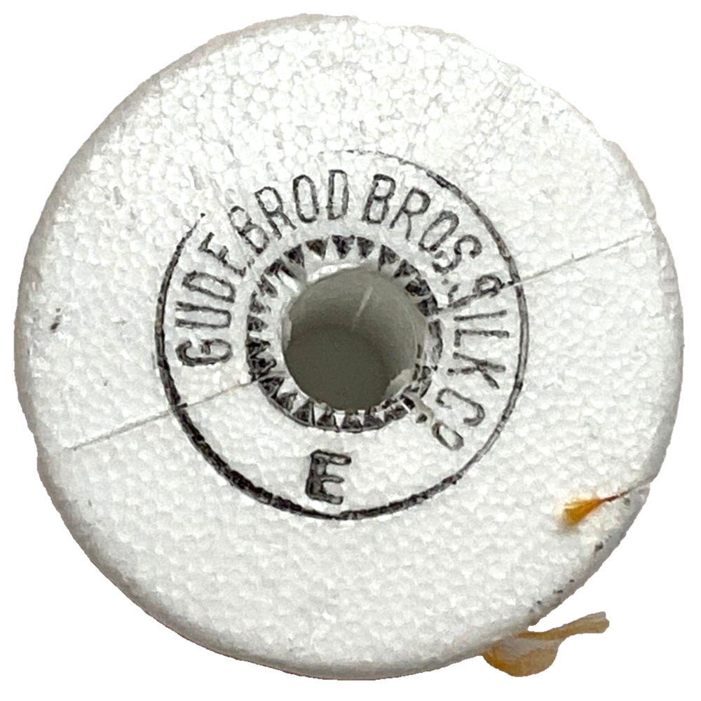 Gudebrod Nylon Thread Type E Orange 100-Yard Spool