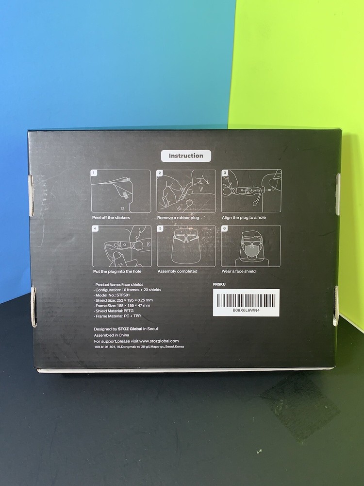 STOZBOX FACE SHEILDS SET