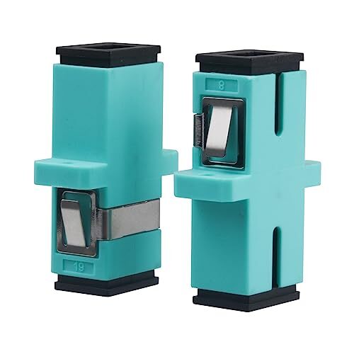 25 Pack Fiber Optical Coupler SC Multimode Fiber Optic Adapter SC Multimode O...