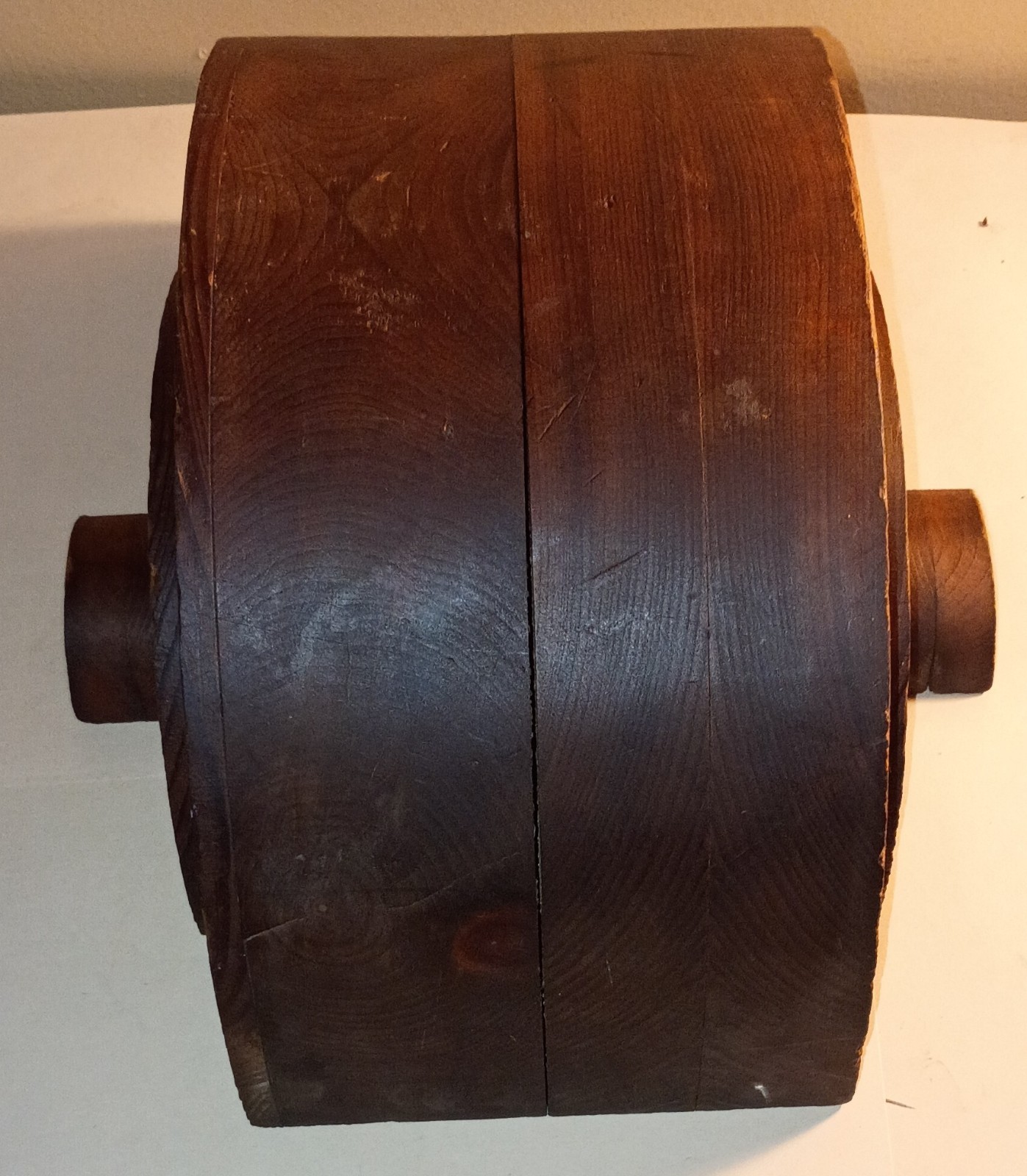 Interesting Antique Industrial Wooden Foundry Pattern Mold - C. 1920