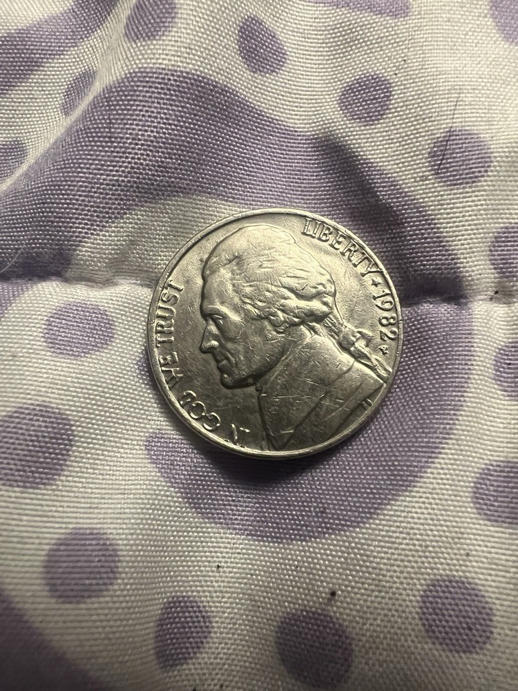 2 Sided Double Headed Nickel Front &Back both Heads 2 Different Years 2000/1982