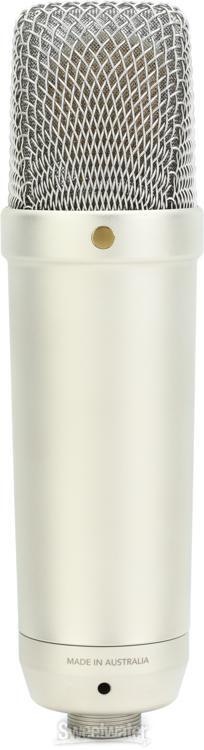 Rode NT1 5th Generation Condenser Microphone with SM6 Shockmount and Pop Filter