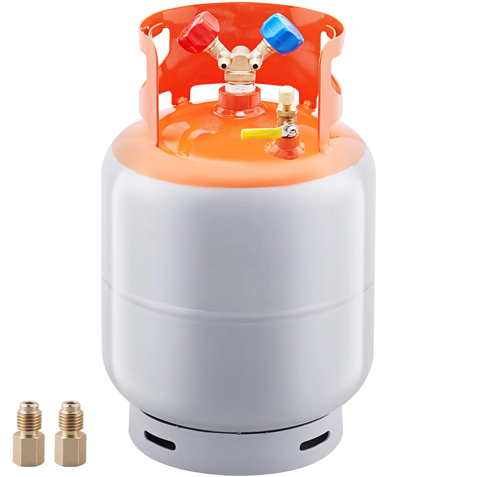 Refrigerant Recovery Reclaim 30lb Cylinder Tank 400 PSI Liquid Rated Y Valve