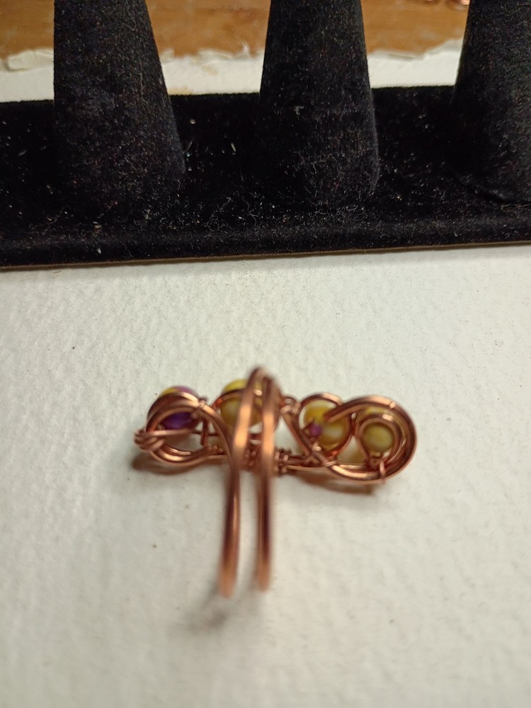 Ring Handmade Gemstone Ring Sunshine Agate