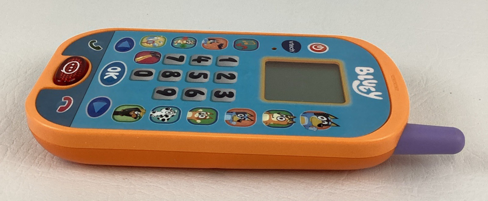 VTech Bluey Ring Ring Phone Preschool Toddler Learning Toy Character Activity