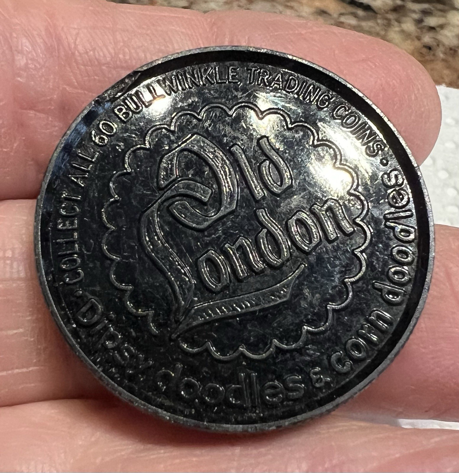 Vintage Bullwinkle 1964 Old London Coin #26-Landon for President