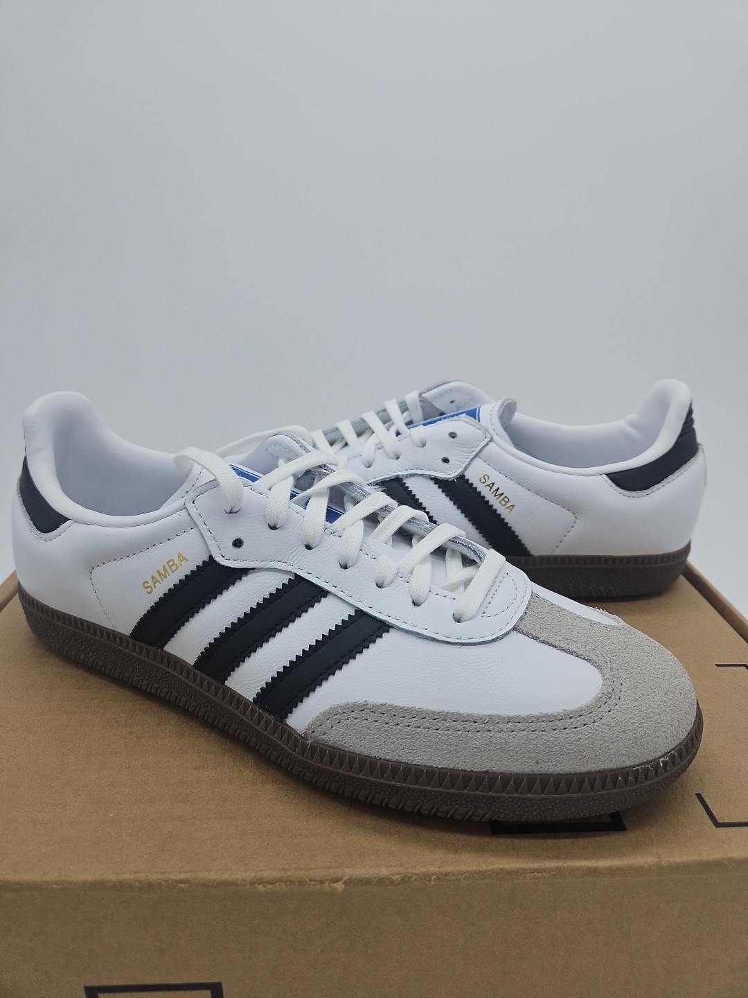 adidas Kids Samba OG Cloud White Core Black